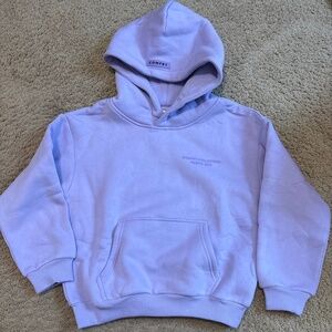 Comfrt Lavender Pastel Edit Hoodie Size Small Kids